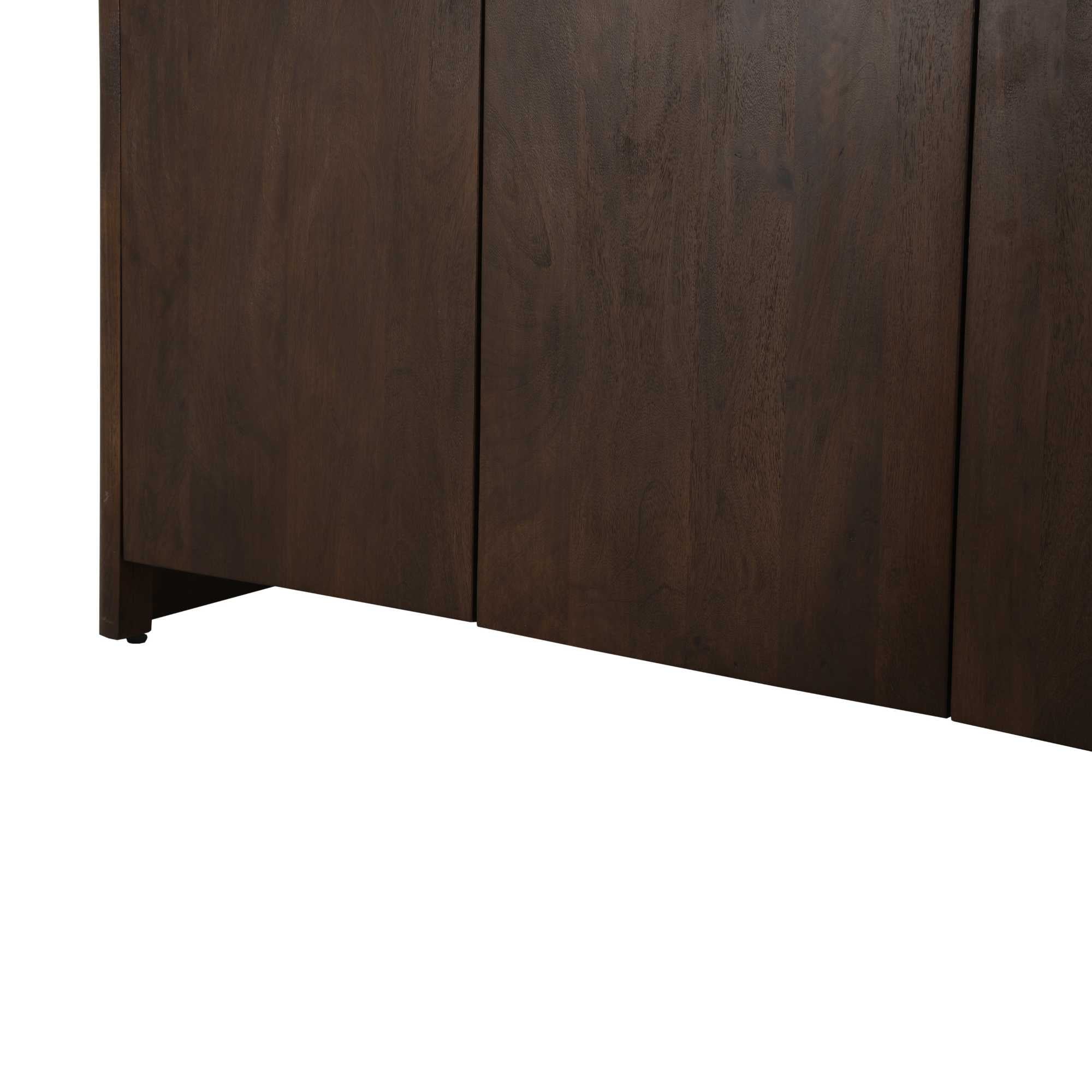 Dressoir Dallas Bruin Mangohout 165 cm - Industrieelinhuis.nl
