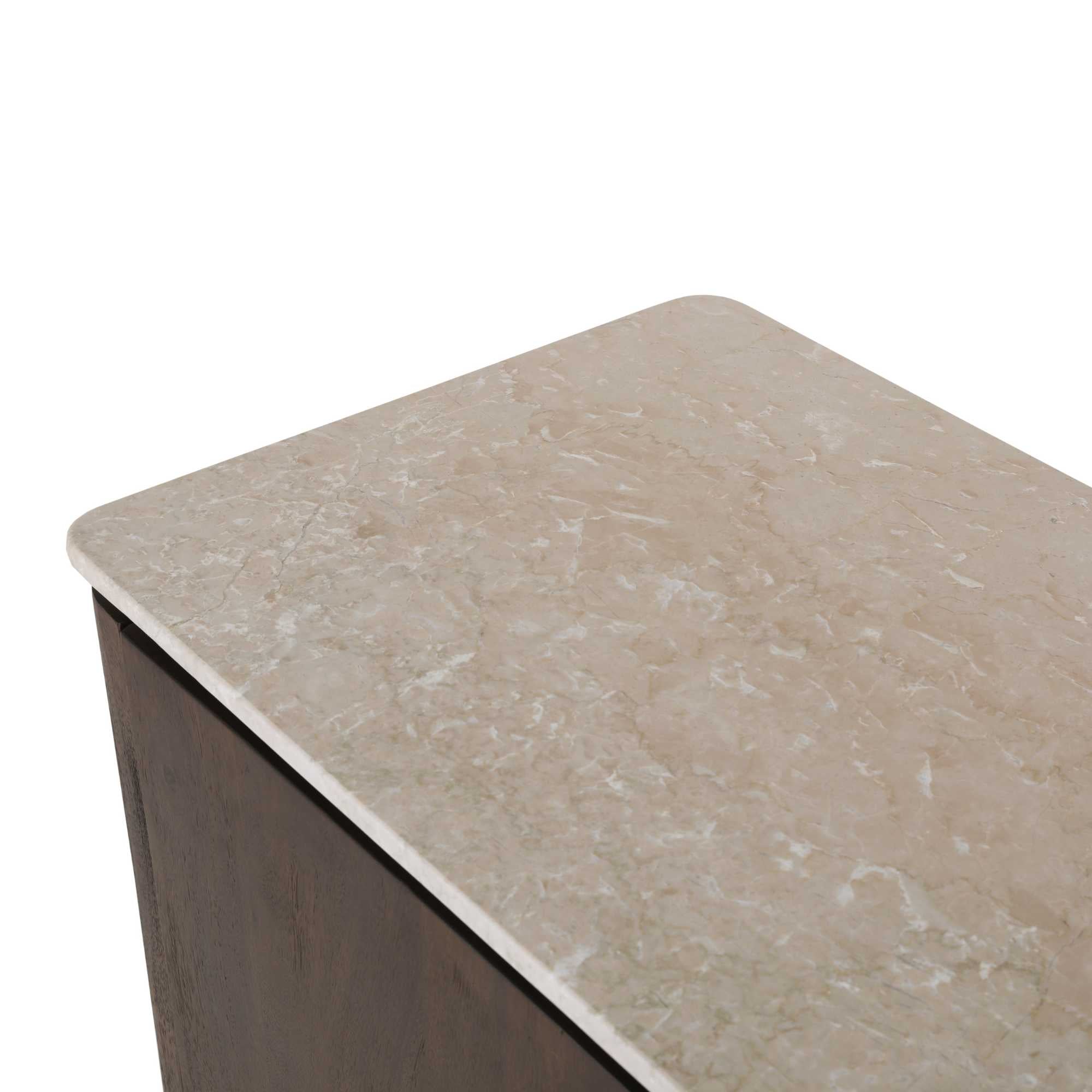 Dressoir Dallas Bruin Mangohout 165 cm - Industrieelinhuis.nl