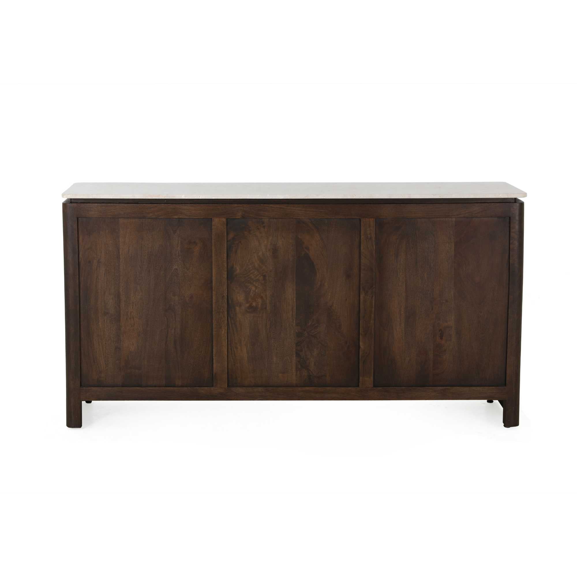 Dressoir Dallas Bruin Mangohout 165 cm - Industrieelinhuis.nl