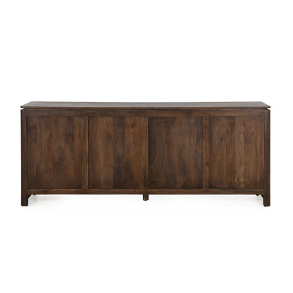 Dressoir Dallas Bruin Mangohout 210 cm - Industrieelinhuis.nl