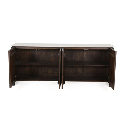 Dressoir Dallas Bruin Mangohout 210 cm - Industrieelinhuis.nl