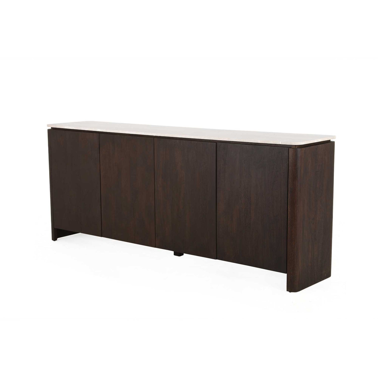 Dressoir Dallas Bruin Mangohout 165 cm - Industrieelinhuis.nl