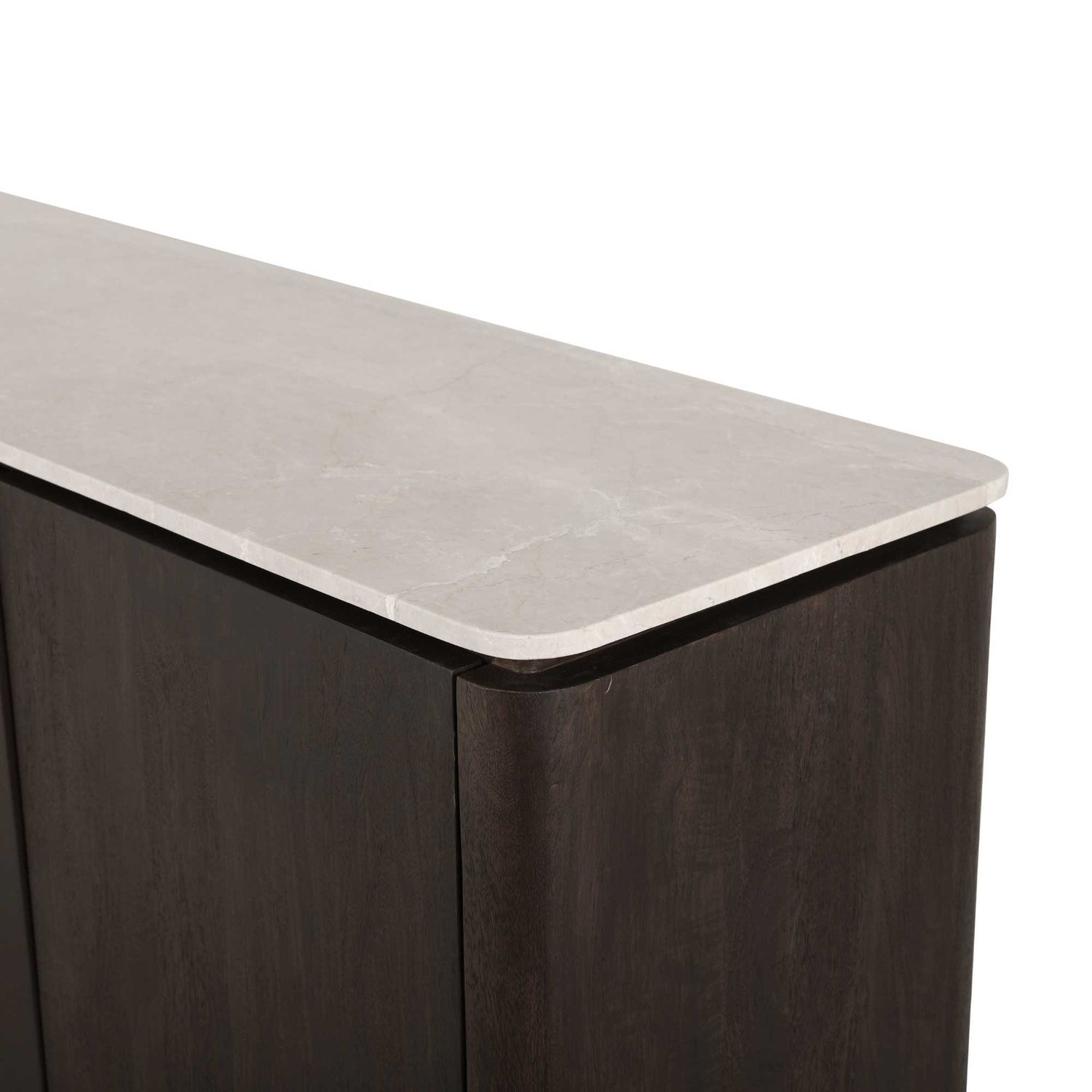 Dressoir Dallas Bruin Mangohout 210 cm - Industrieelinhuis.nl