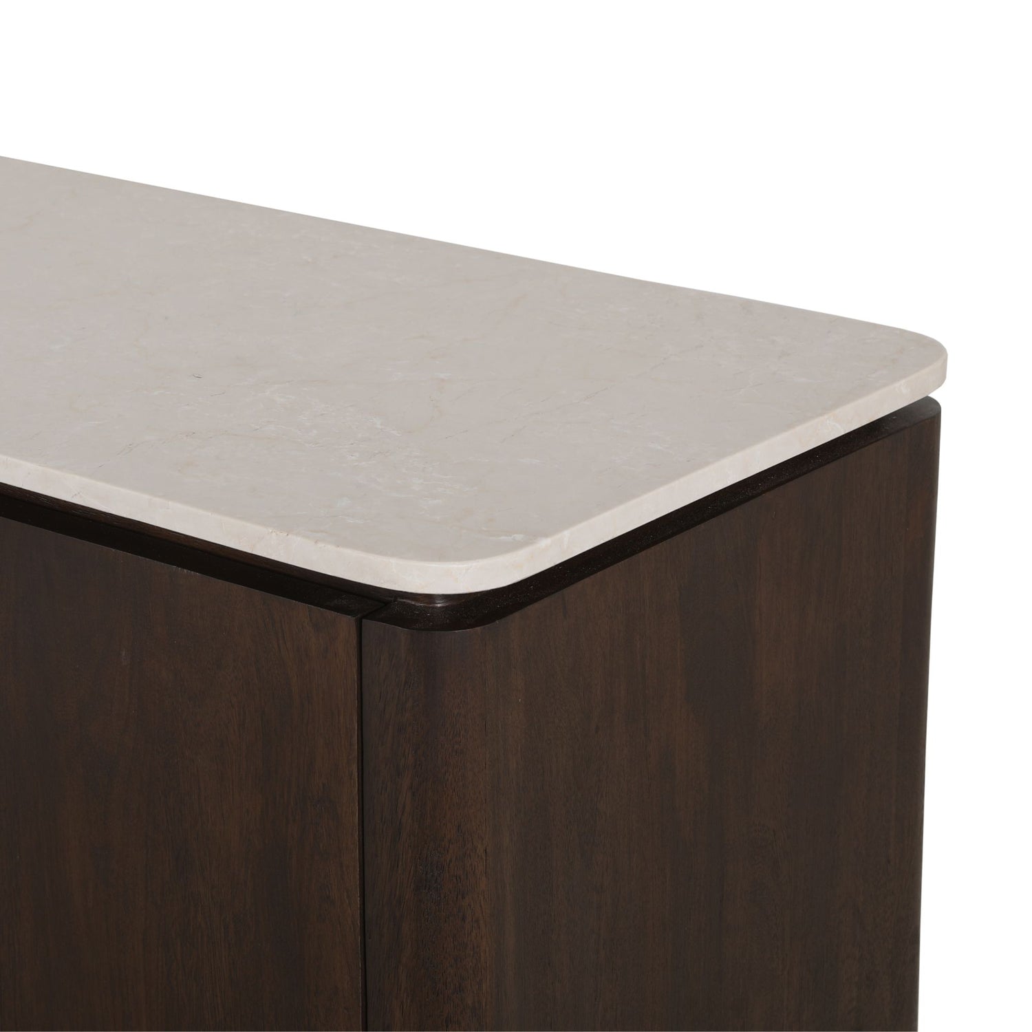 Dressoir Dallas Bruin Mangohout 210 cm - Industrieelinhuis.nl
