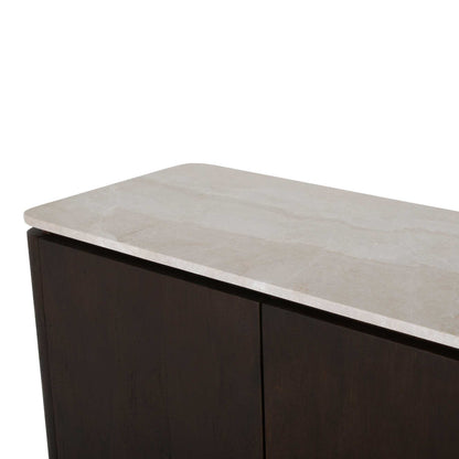 Dressoir Dallas Bruin Mangohout 165 cm - Industrieelinhuis.nl