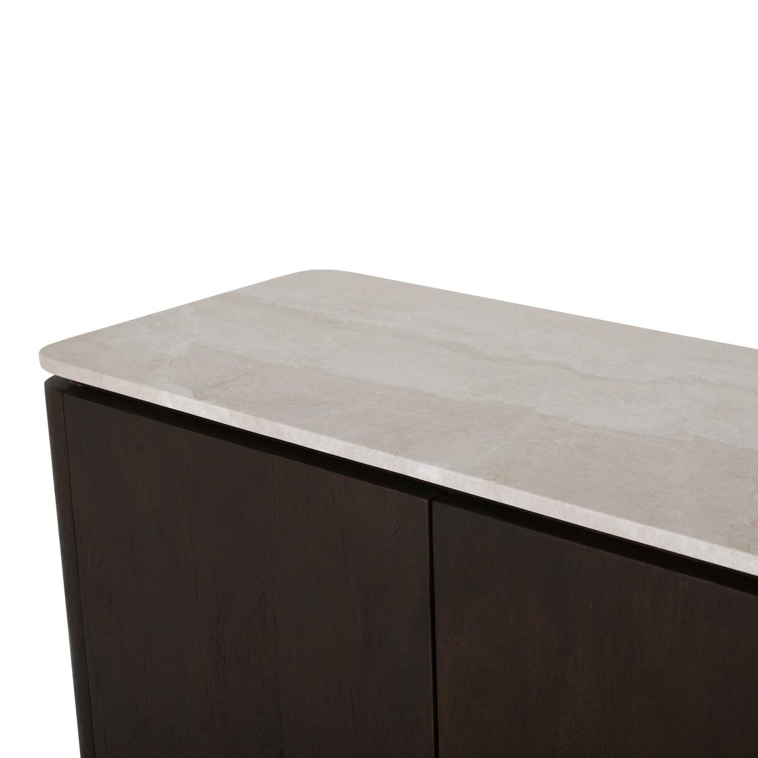 Dressoir Dallas Bruin Mangohout 210 cm - Industrieelinhuis.nl