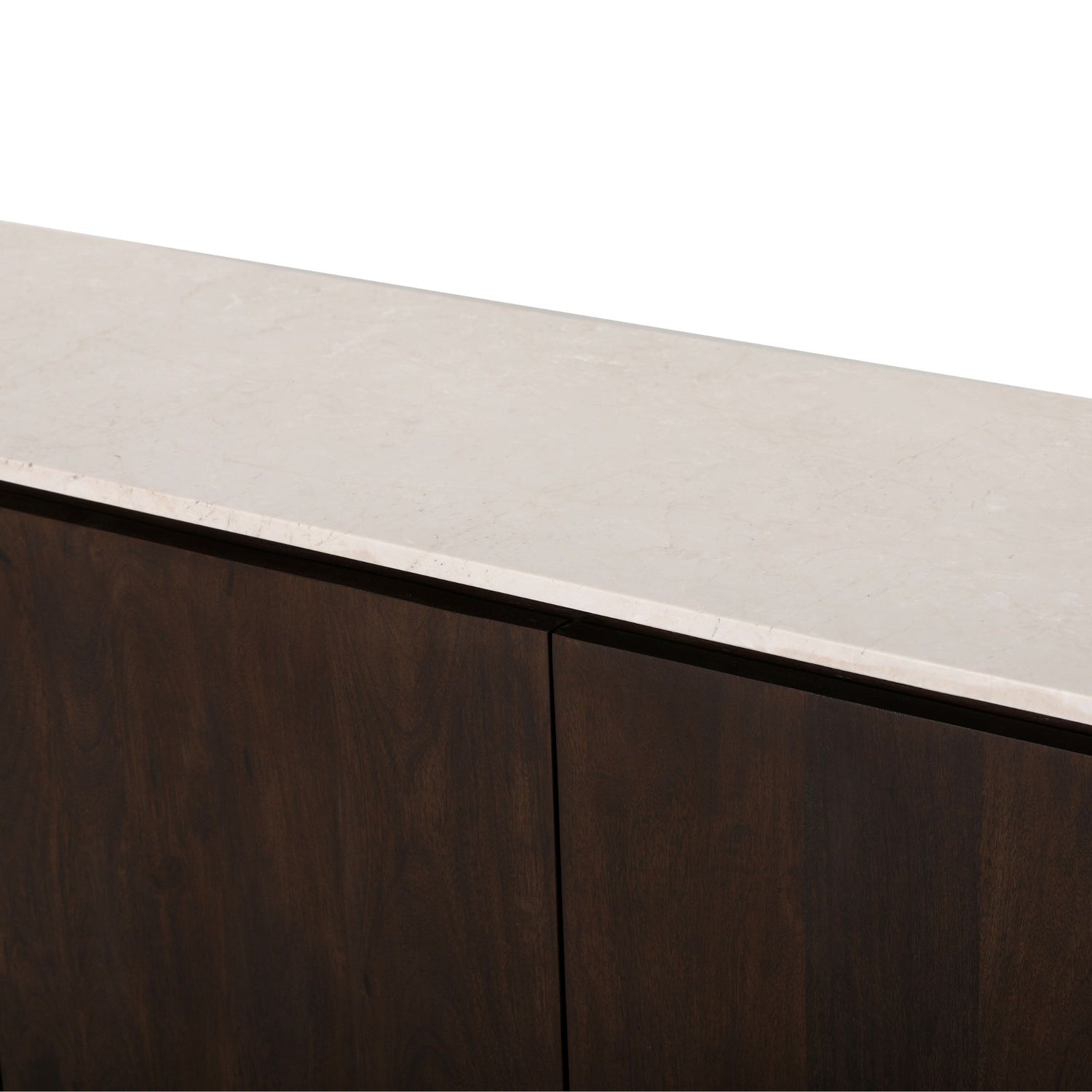 Dressoir Dallas Bruin Mangohout 210 cm - Industrieelinhuis.nl