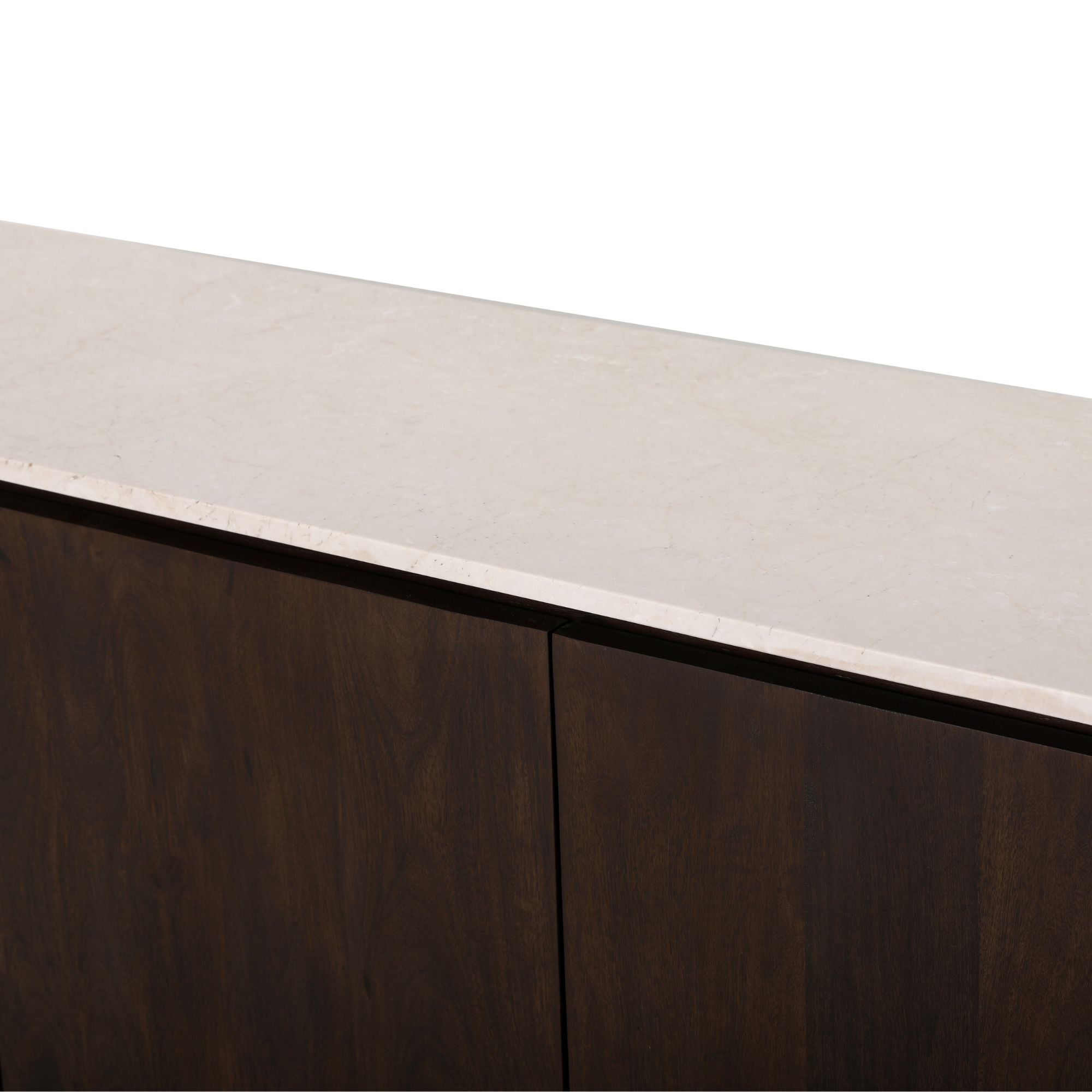 Dressoir Dallas Bruin Mangohout 210 cm - Industrieelinhuis.nl
