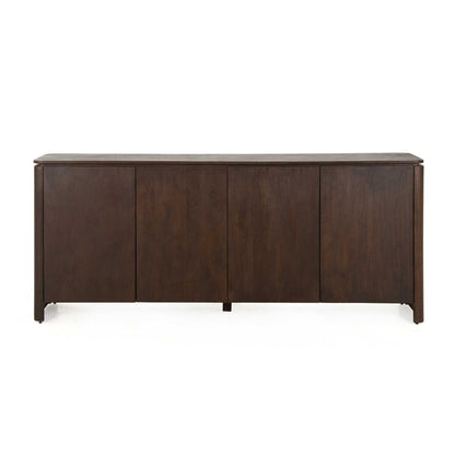 Dressoir Dallas Bruin Mangohout 210 cm - Industrieelinhuis.nl