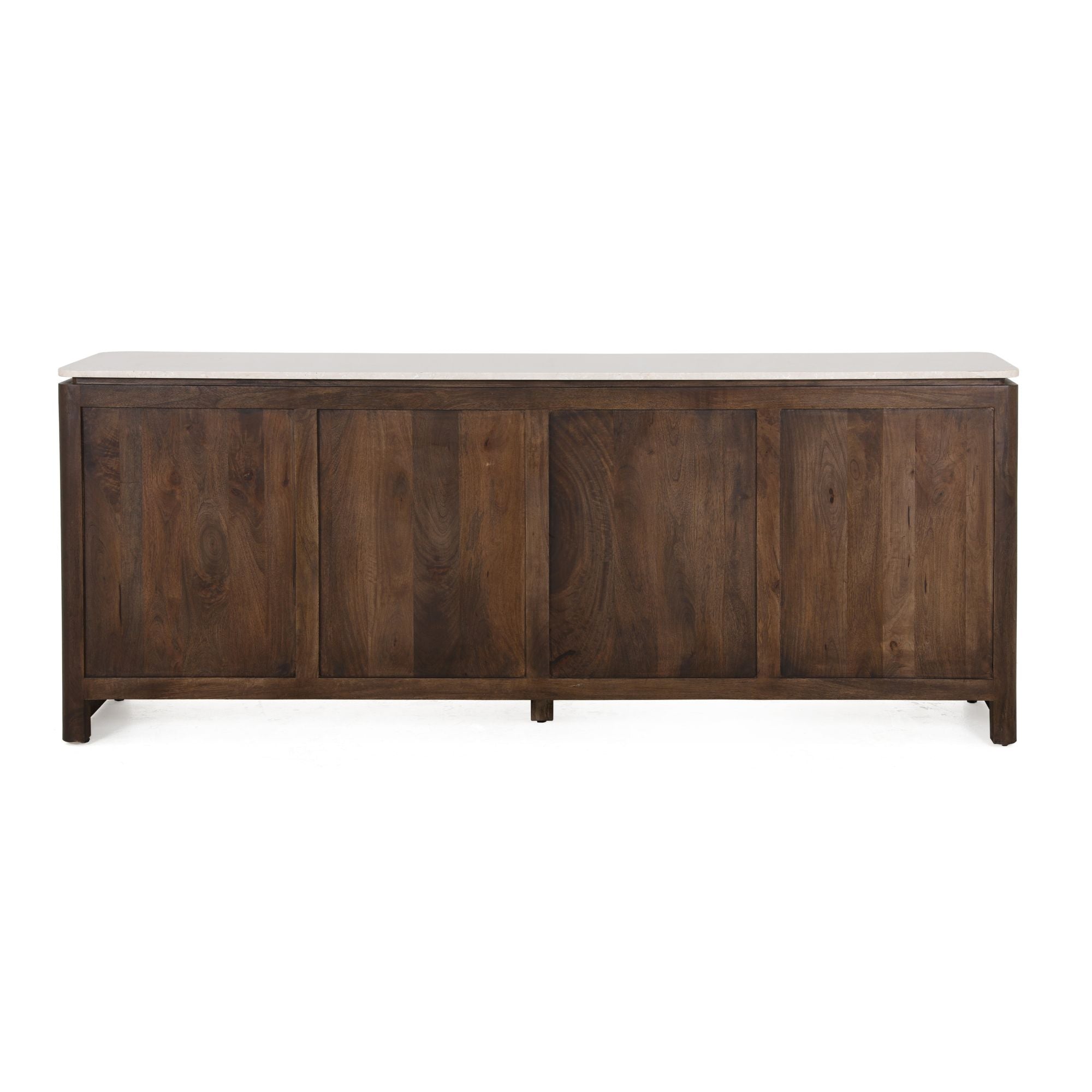 Dressoir Dallas Bruin Mangohout 210 cm - Industrieelinhuis.nl