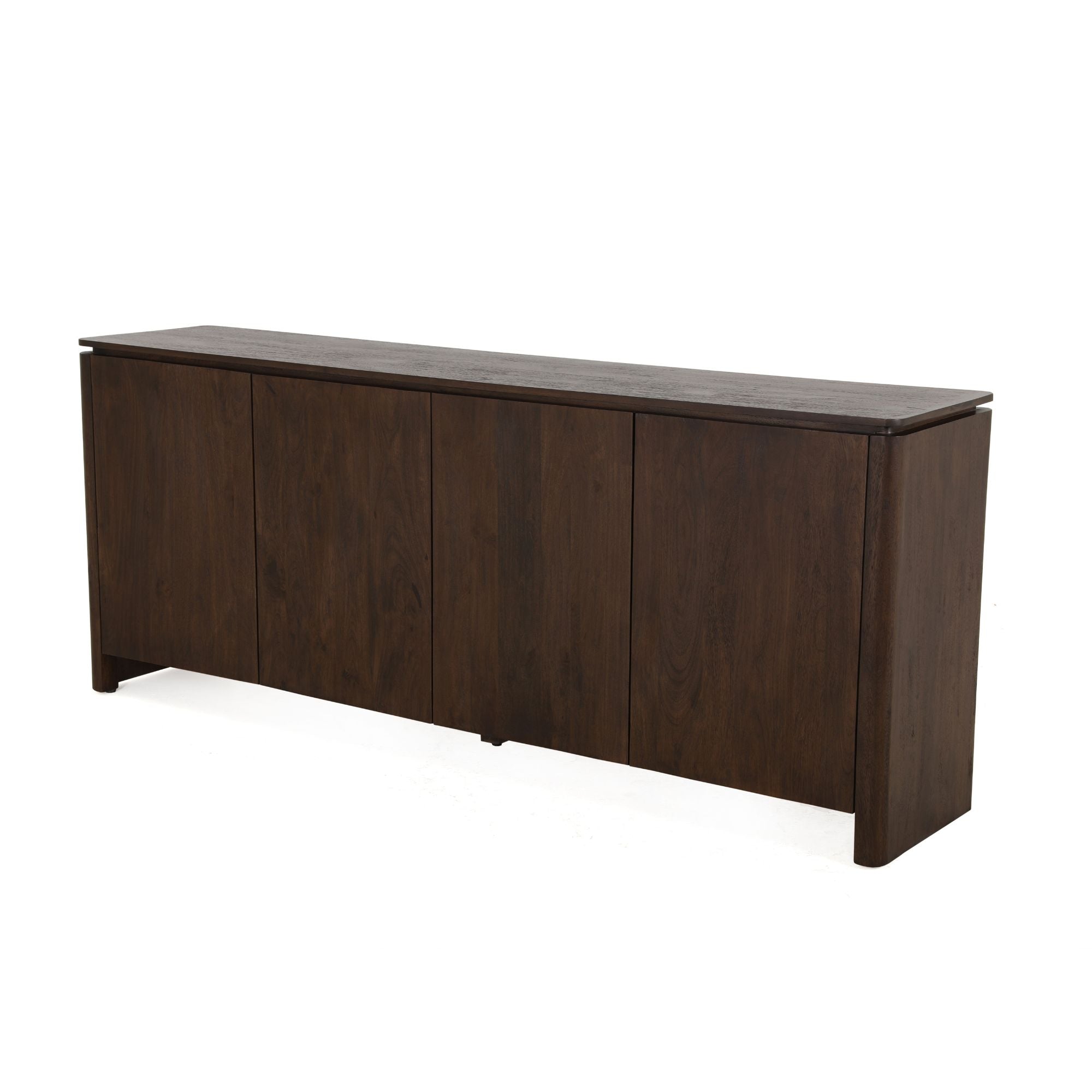 Dressoir Dallas Bruin Mangohout 210 cm - Industrieelinhuis.nl