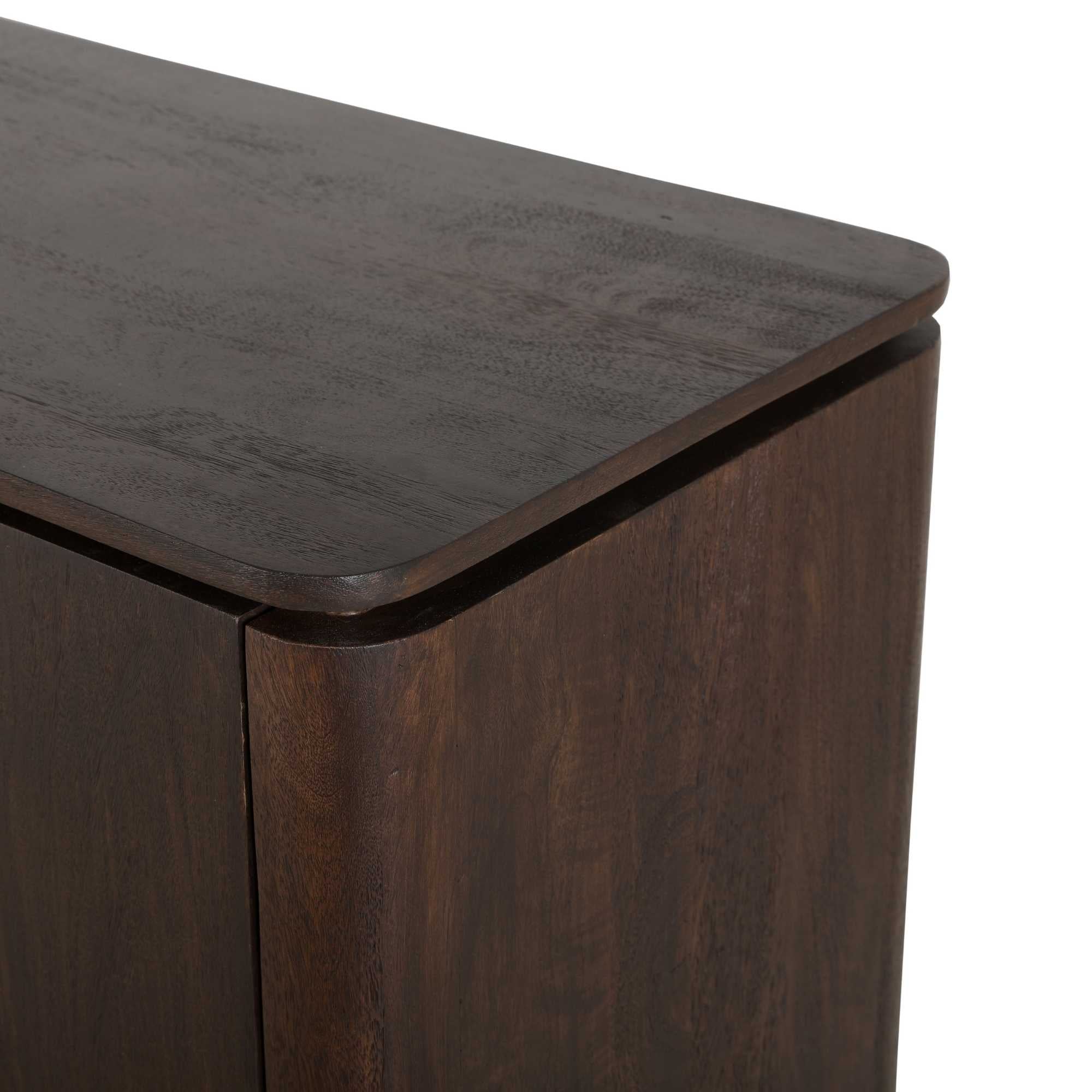 Dressoir Dallas Bruin Mangohout 210 cm - Industrieelinhuis.nl