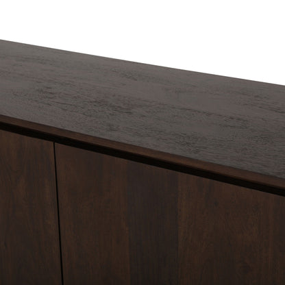 Dressoir Dallas Bruin Mangohout 210 cm - Industrieelinhuis.nl
