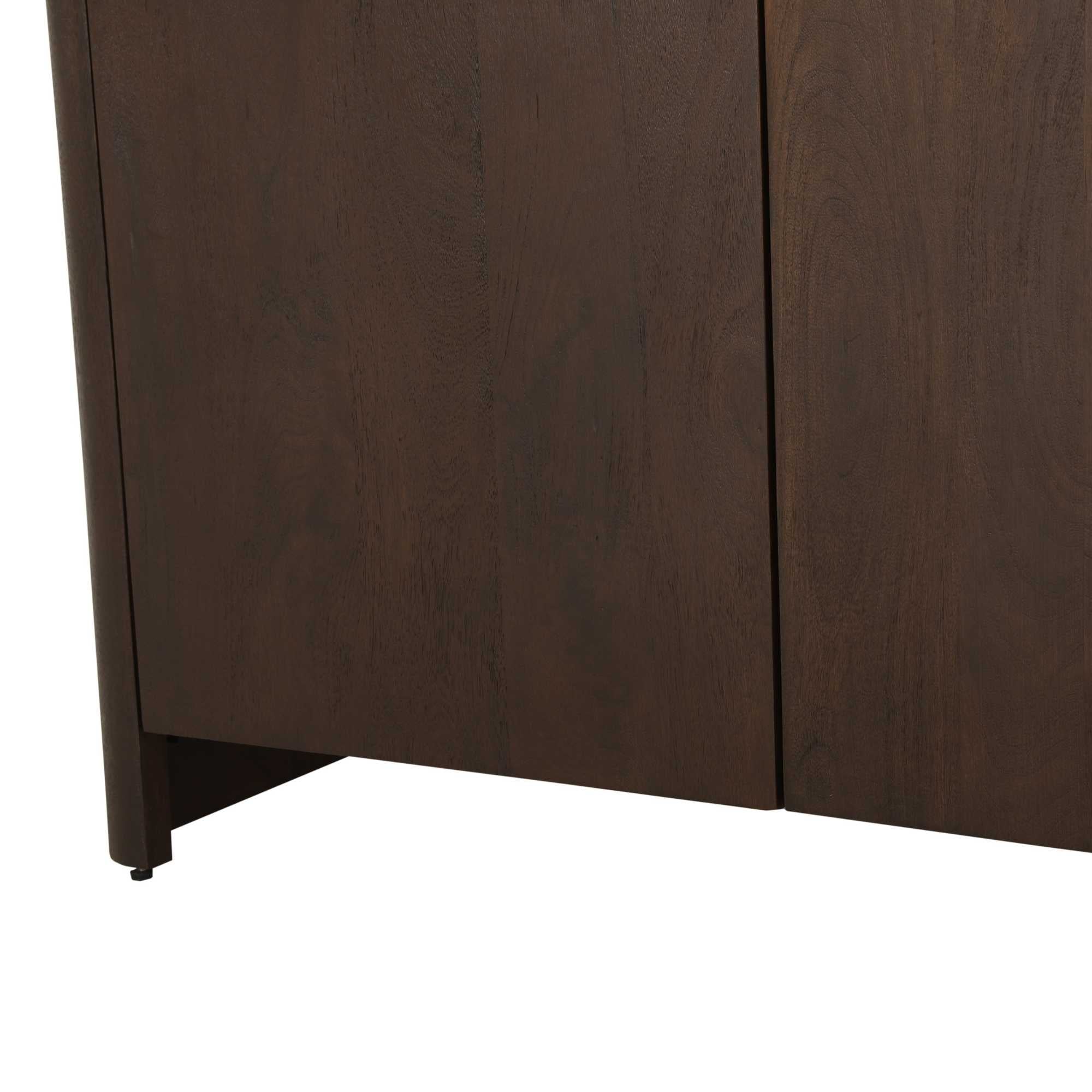 Dressoir Dallas Bruin Mangohout 210 cm - Industrieelinhuis.nl
