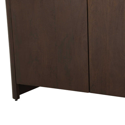 Dressoir Dallas Bruin Mangohout 210 cm - Industrieelinhuis.nl