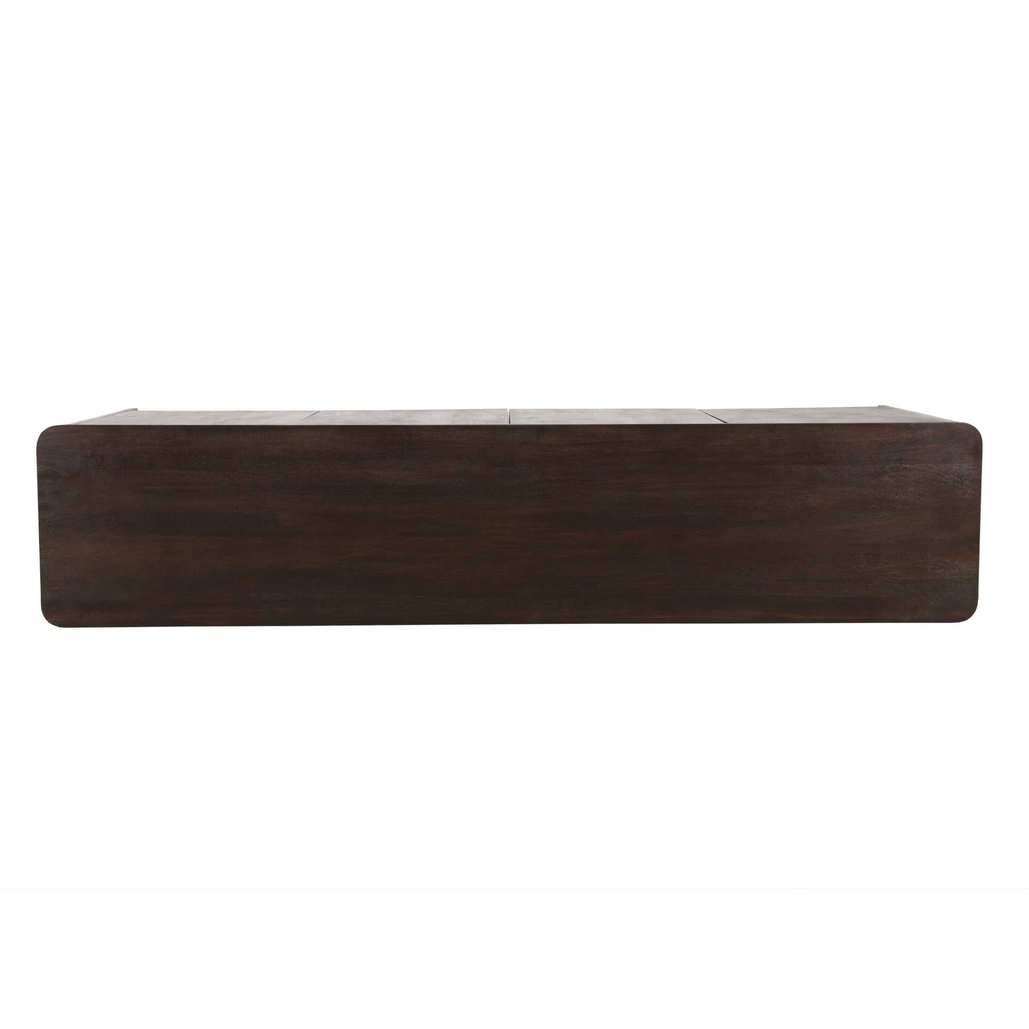 Dressoir Dallas Bruin Mangohout 165 cm - Industrieelinhuis.nl