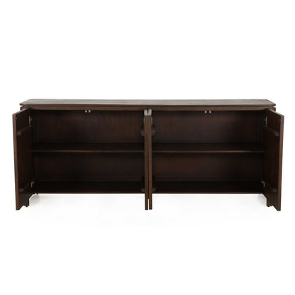 Dressoir Dallas Bruin Mangohout 210 cm - Industrieelinhuis.nl