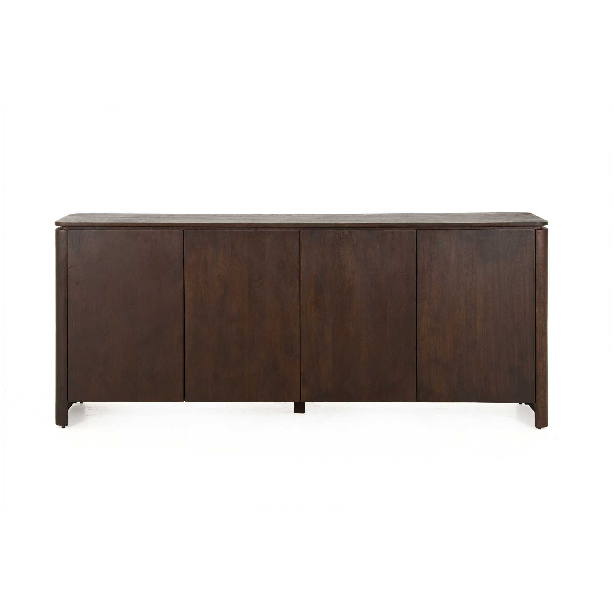 Dressoir Dallas Bruin Mangohout 210 cm - Industrieelinhuis.nl