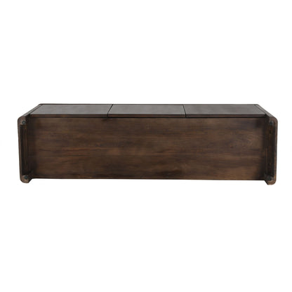 Tv meubel Dallas  Bruin Mangohout 165 cm - Industrieelinhuis.nl