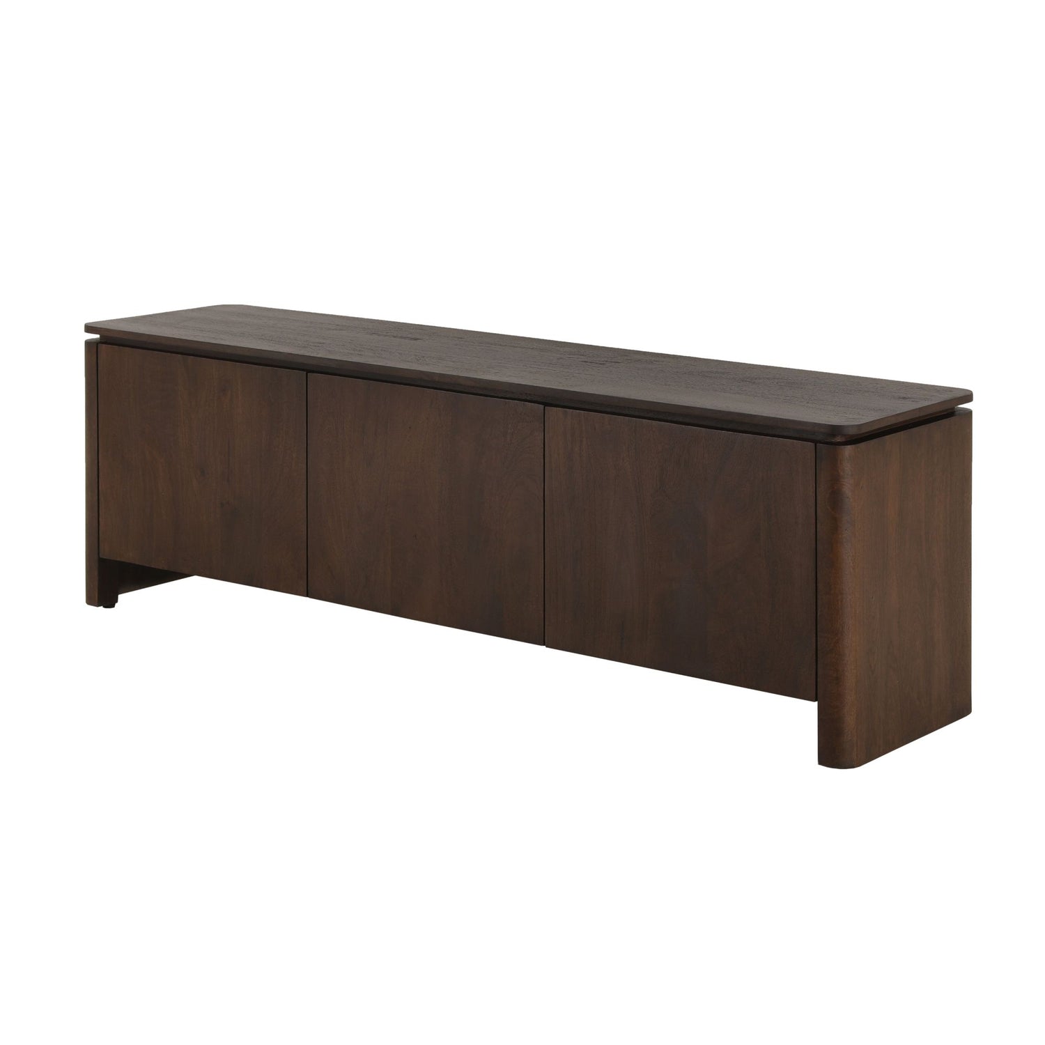 Tv meubel Dallas  Bruin Mangohout 165 cm - Industrieelinhuis.nl