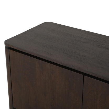 Tv meubel Dallas  Bruin Mangohout 165 cm - Industrieelinhuis.nl