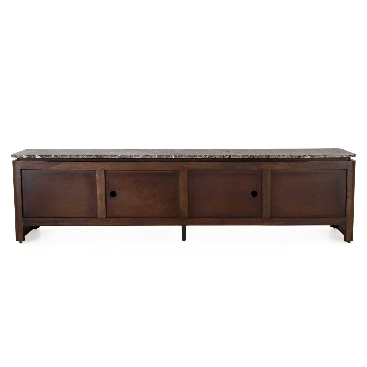 Dressoir Dallas Bruin Mangohout 165 cm - Industrieelinhuis.nl