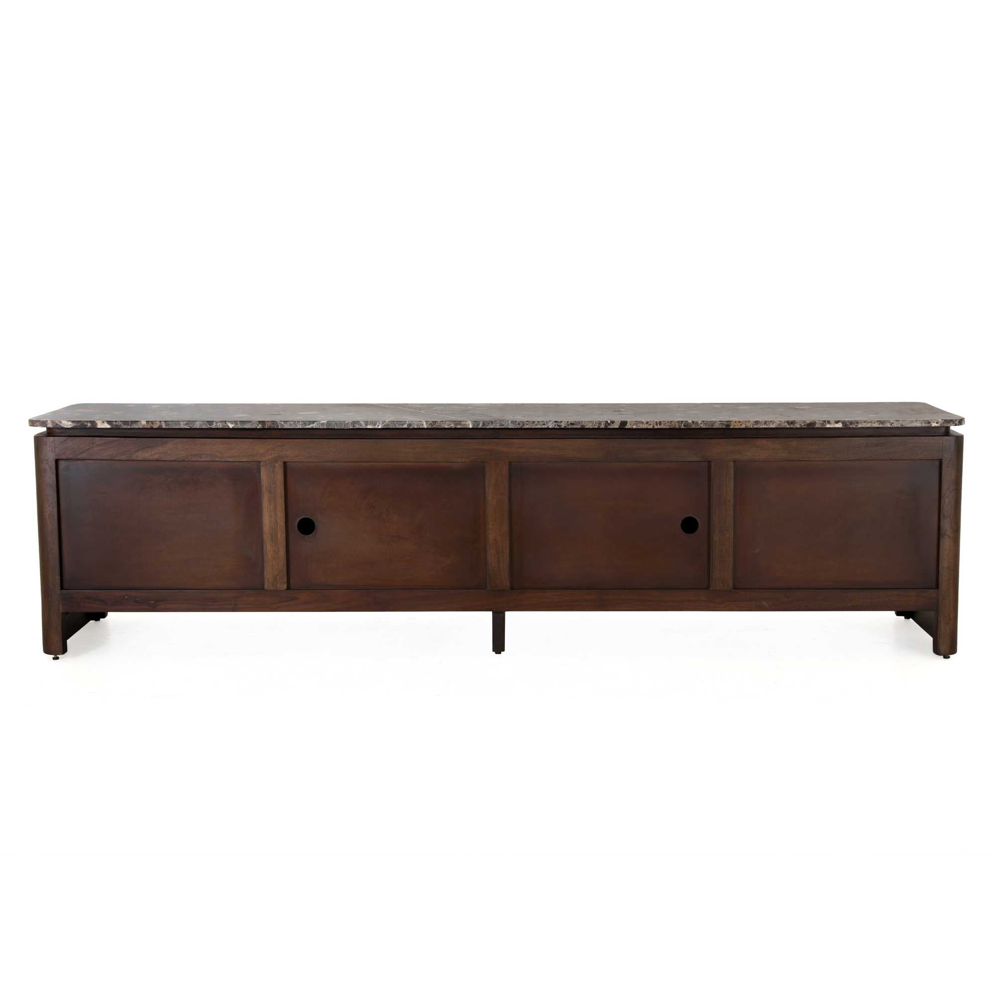 Dressoir Dallas Bruin Mangohout 165 cm - Industrieelinhuis.nl