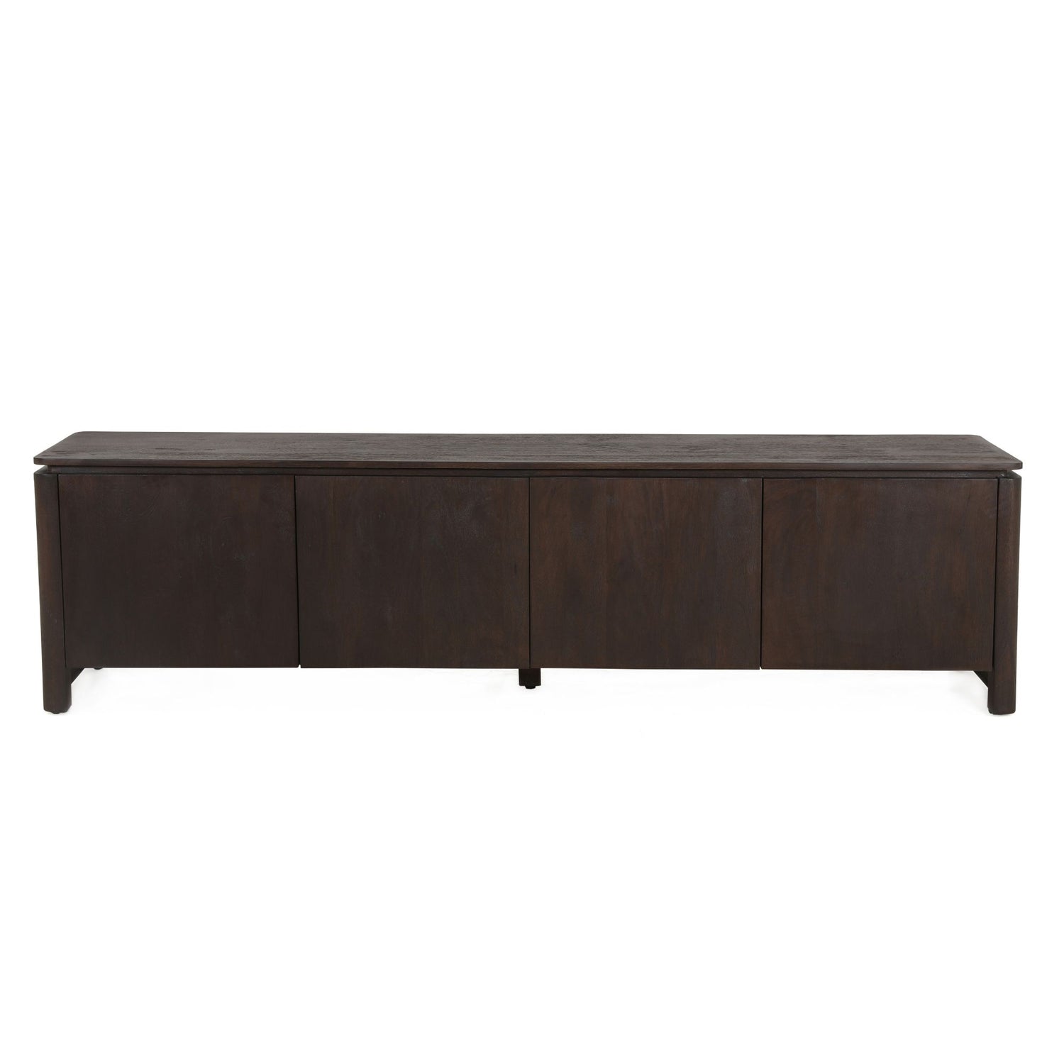 Tv meubel Dallas Bruin Mangohout 210 cm - Industrieelinhuis.nl