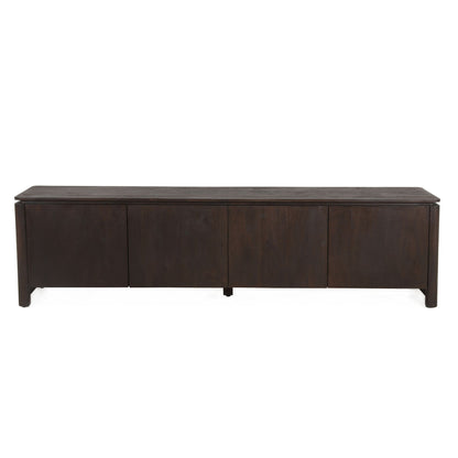 Tv meubel Dallas Bruin Mangohout 210 cm - Industrieelinhuis.nl