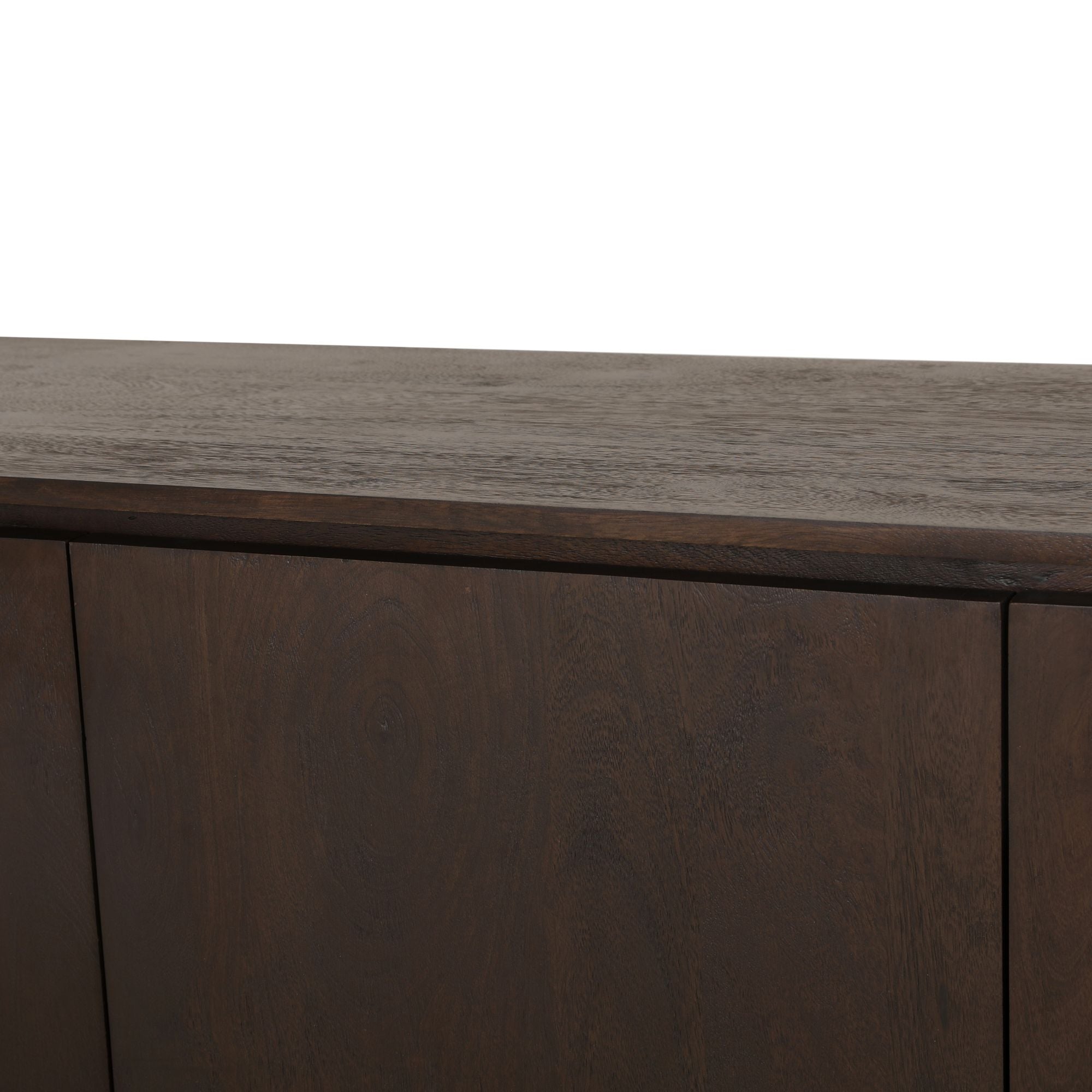 Tv meubel Dallas Bruin Mangohout 210 cm - Industrieelinhuis.nl