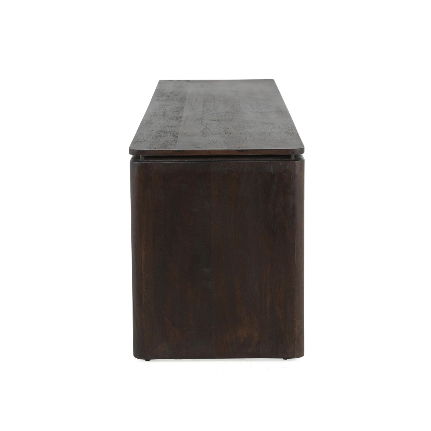 Tv meubel Dallas Bruin Mangohout 210 cm - Industrieelinhuis.nl