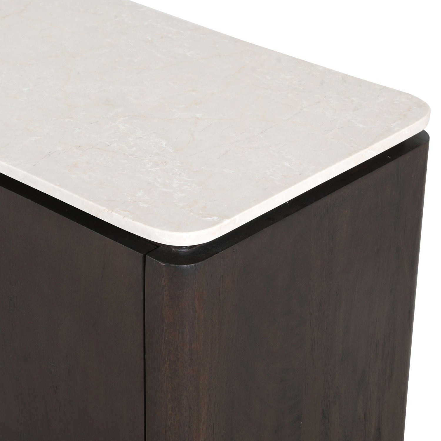 Tv meubel Dallas Bruin Mangohout 210 cm - Industrieelinhuis.nl