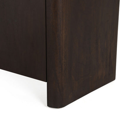 Tv meubel Dallas Bruin Mangohout 210 cm - Industrieelinhuis.nl