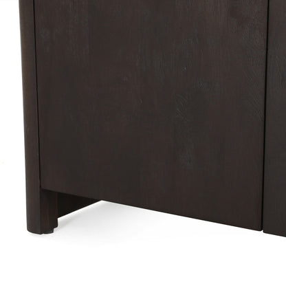 Tv meubel Dallas Bruin Mangohout 210 cm - Industrieelinhuis.nl