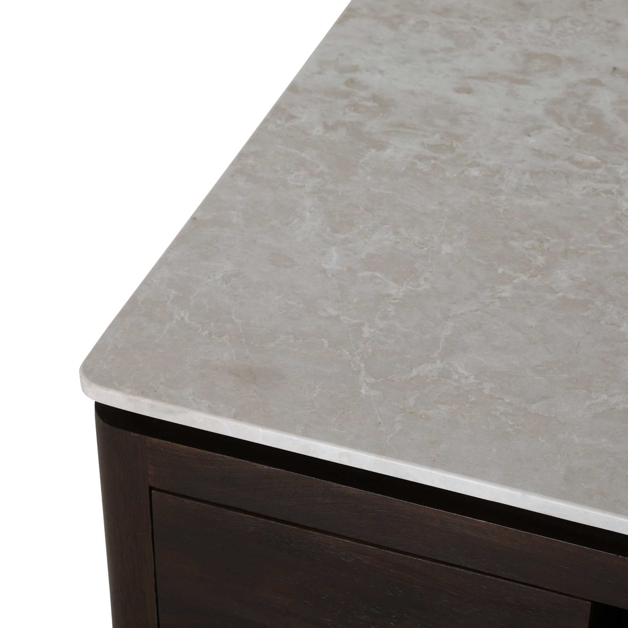 Dressoir Dallas Bruin Mangohout 165 cm - Industrieelinhuis.nl