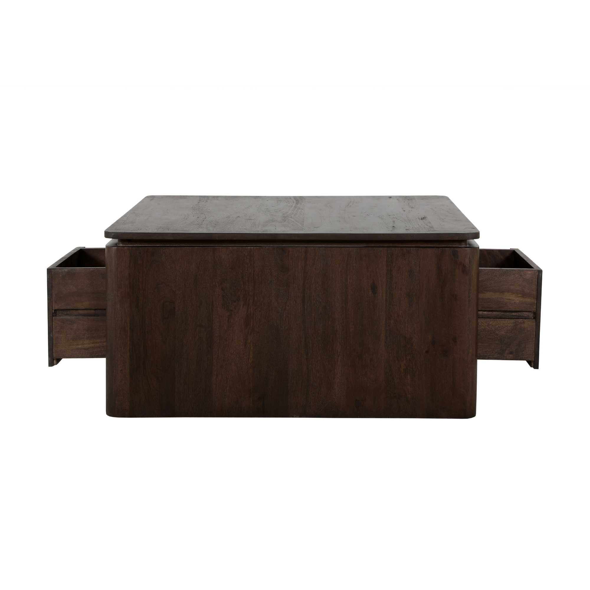 Dressoir Dallas Bruin Mangohout 165 cm - Industrieelinhuis.nl