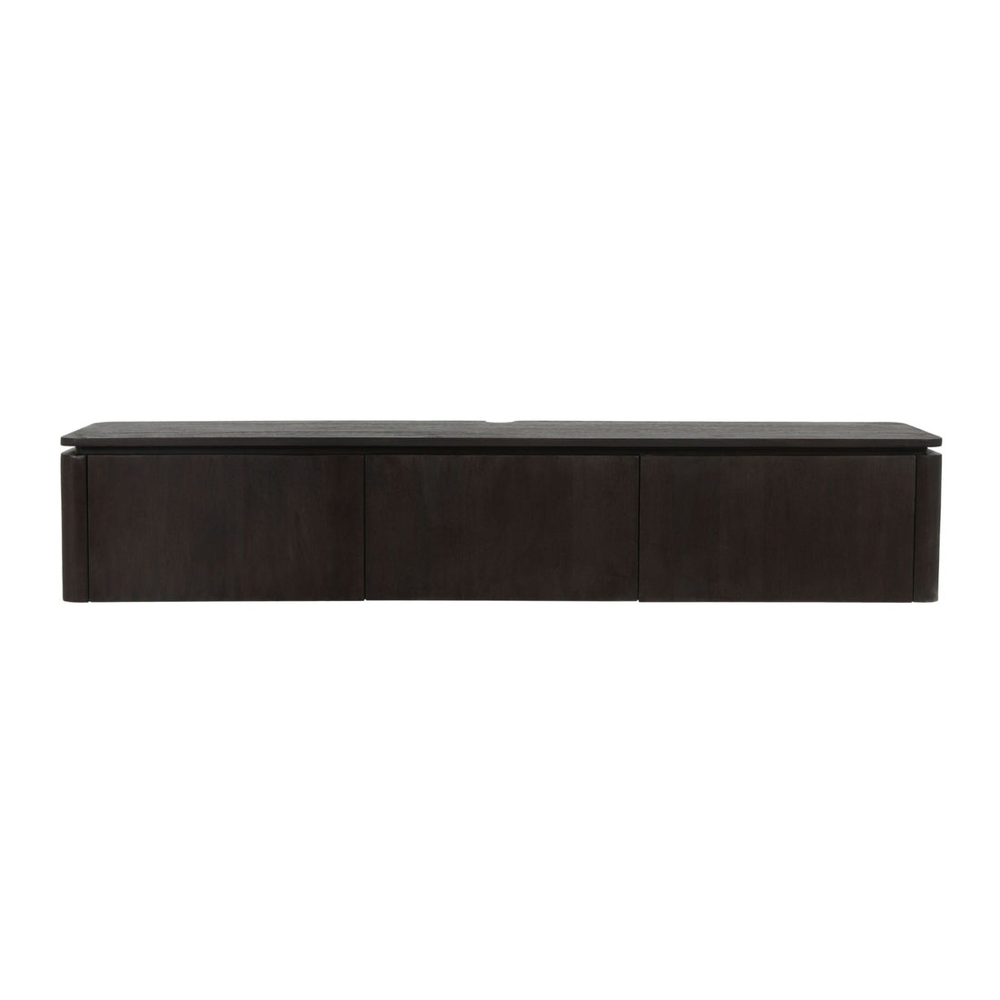 Zwevend tv meubel Dallas Bruin Mangohout 165 cm