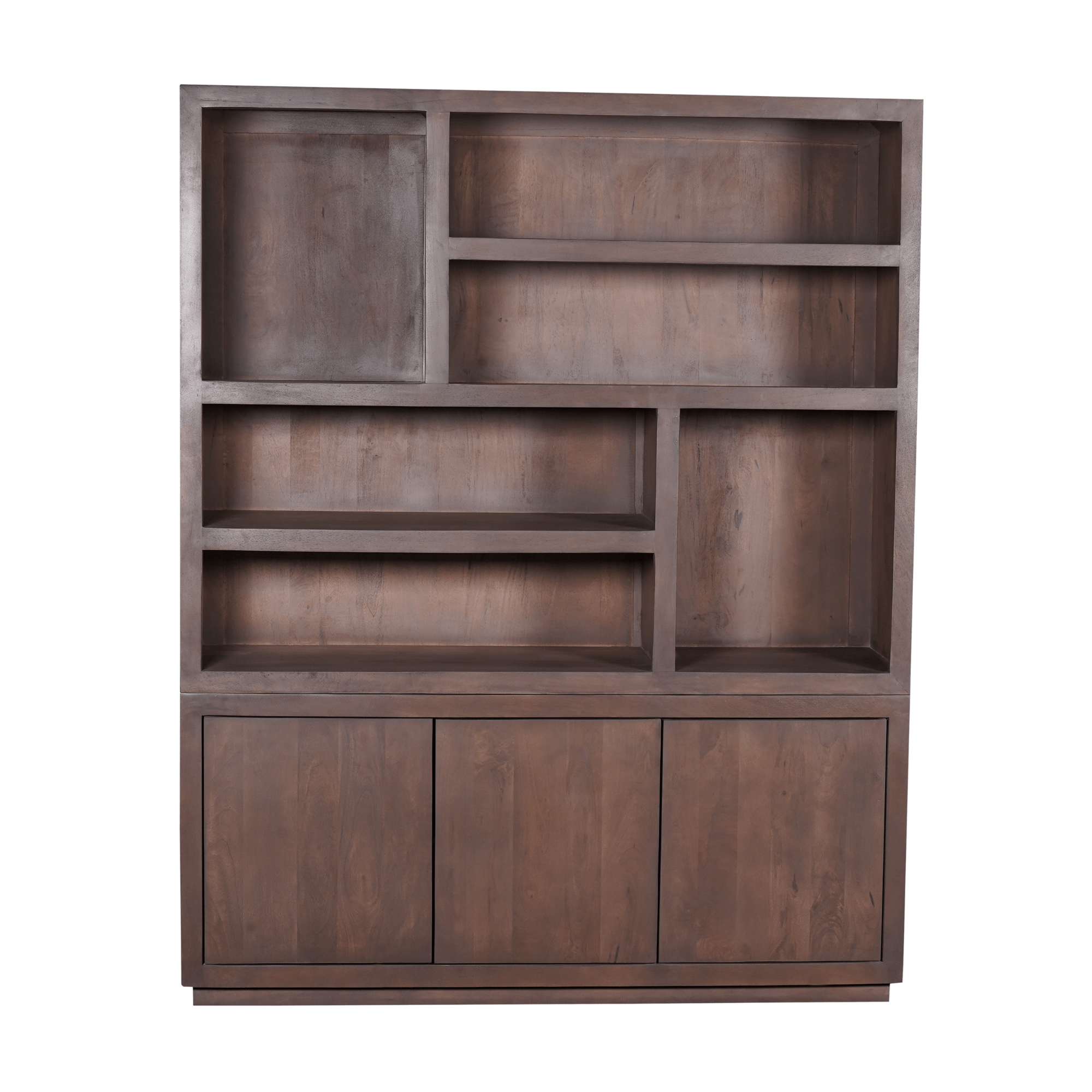 Vakkenkast Eclipse Walnut XL | 160 cm - Industrieelinhuis.nl
