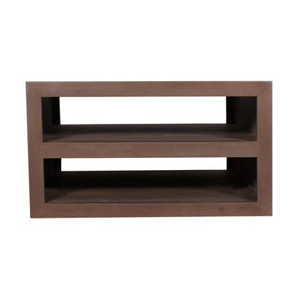 Vakkenkast Eclipse Walnut XL | 160 cm - Industrieelinhuis.nl