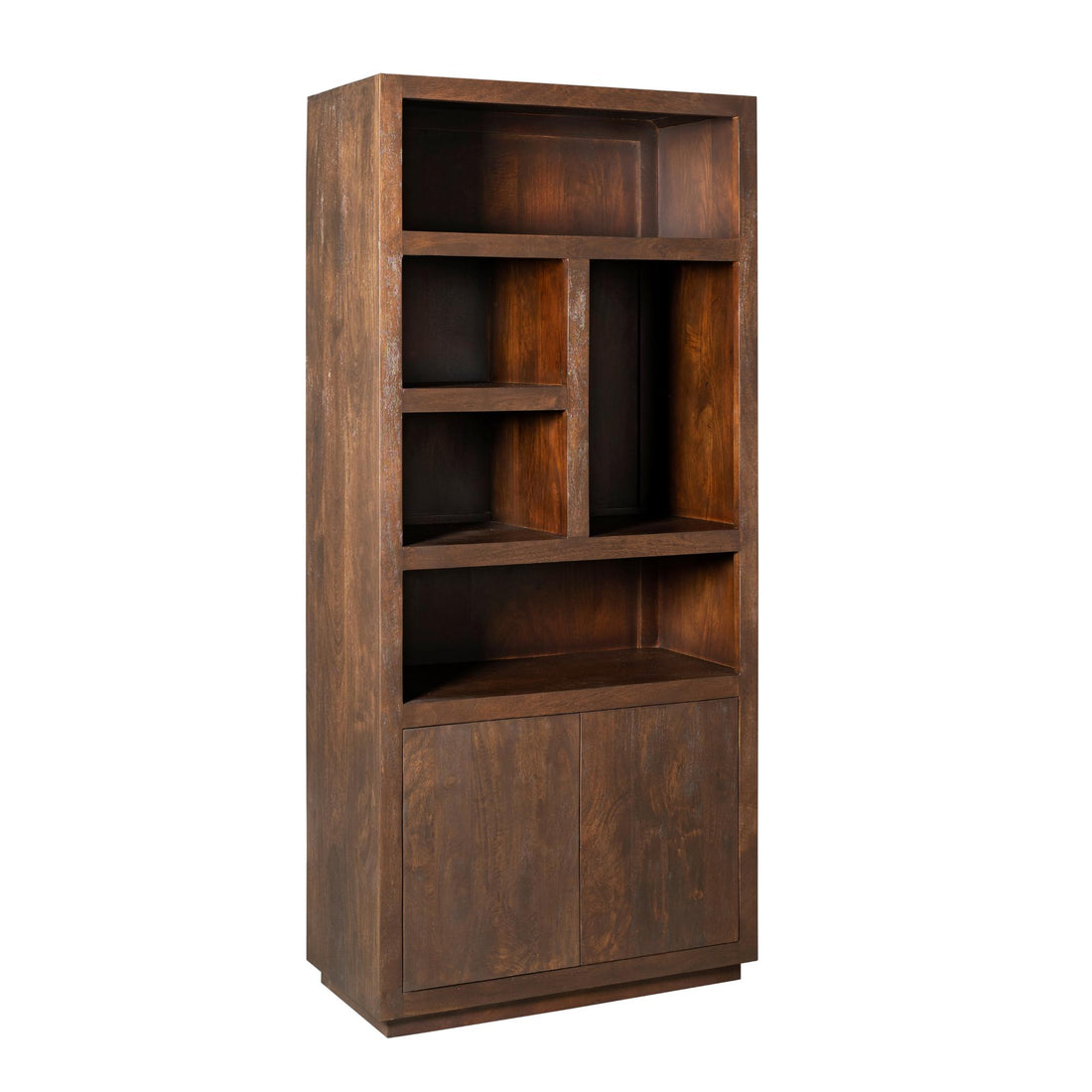 Vakkenkast Brussel Brown | 90 cm - Industrieelinhuis.nl