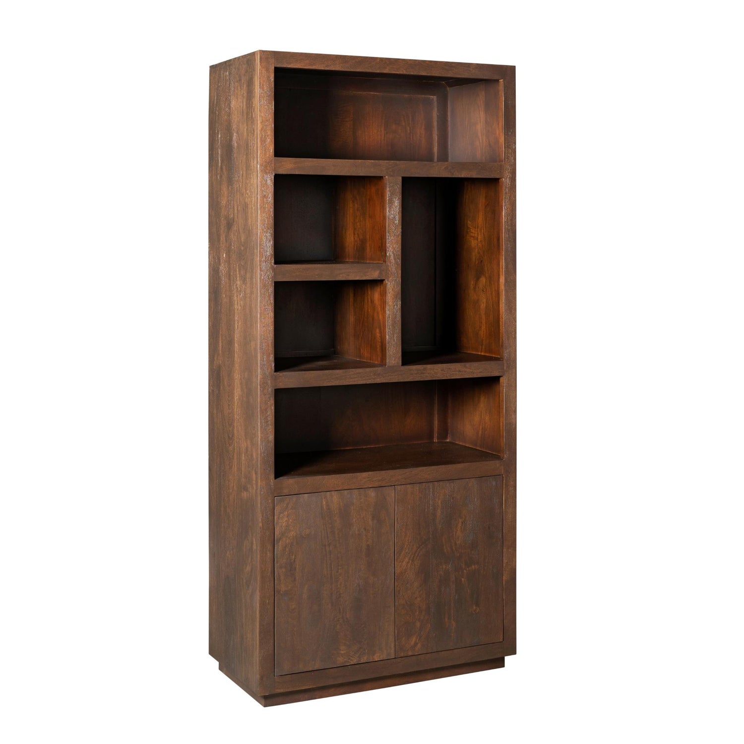 Vakkenkast Brussel Brown | 90 cm - Industrieelinhuis.nl