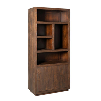 Vakkenkast Brussel Brown | 90 cm - Industrieelinhuis.nl