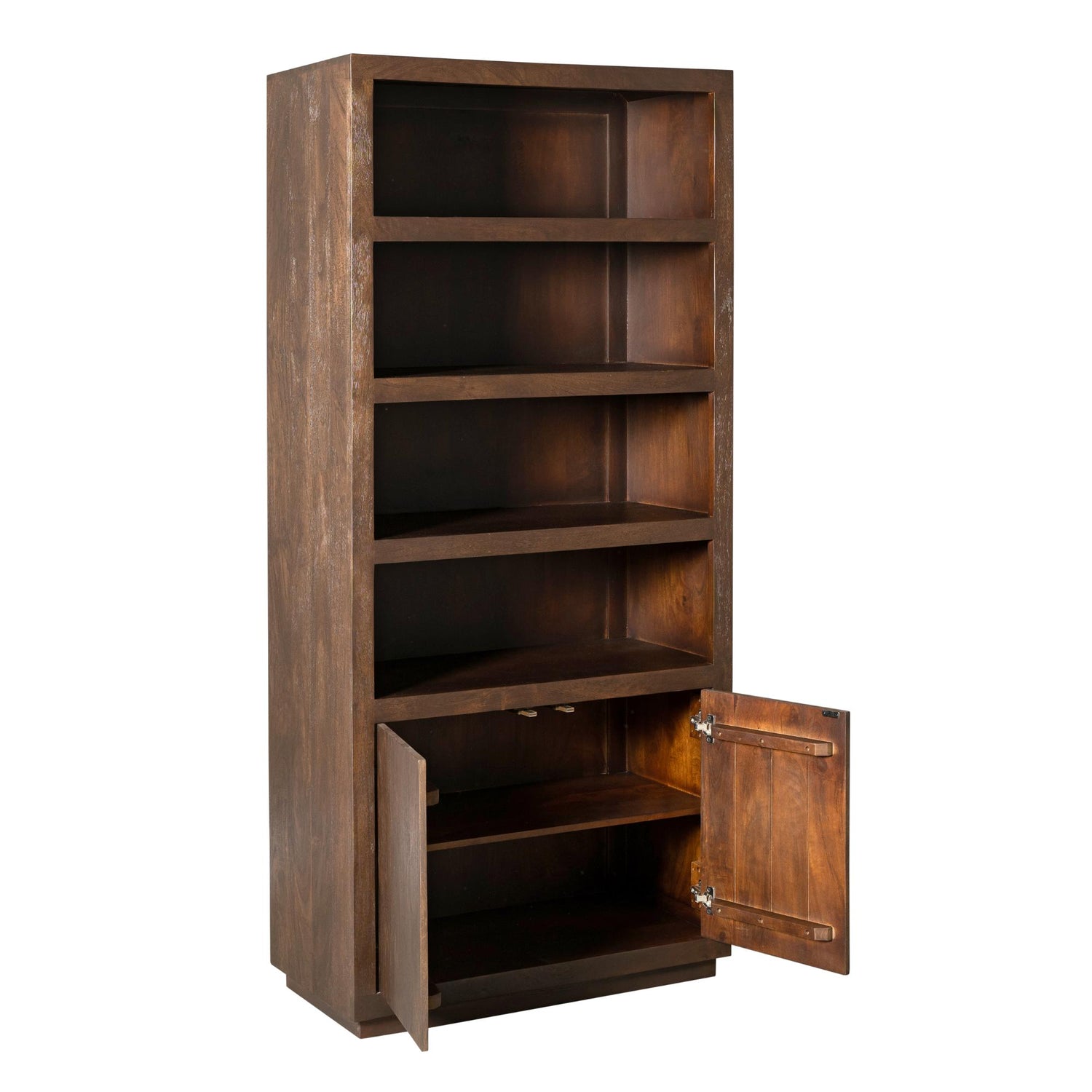 Boekenkast Brussel Brown | 90 cm - Industrieelinhuis.nl