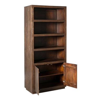 Boekenkast Brussel Brown | 90 cm - Industrieelinhuis.nl