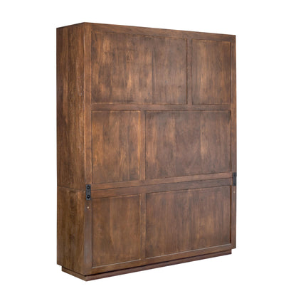 Vakkenkast Brussel Brown XL | 160 cm - Industrieelinhuis.nl