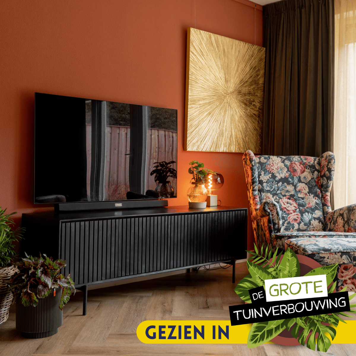 Tv-meubel Madison Zwart 165 cm - Industrieelinhuis.nl