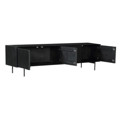 Tv meubel Madison Black | 210 cm - Industrieelinhuis.nl