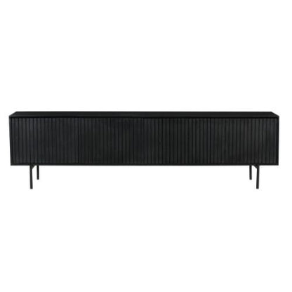 Tv meubel Madison Black | 210 cm - Industrieelinhuis.nl