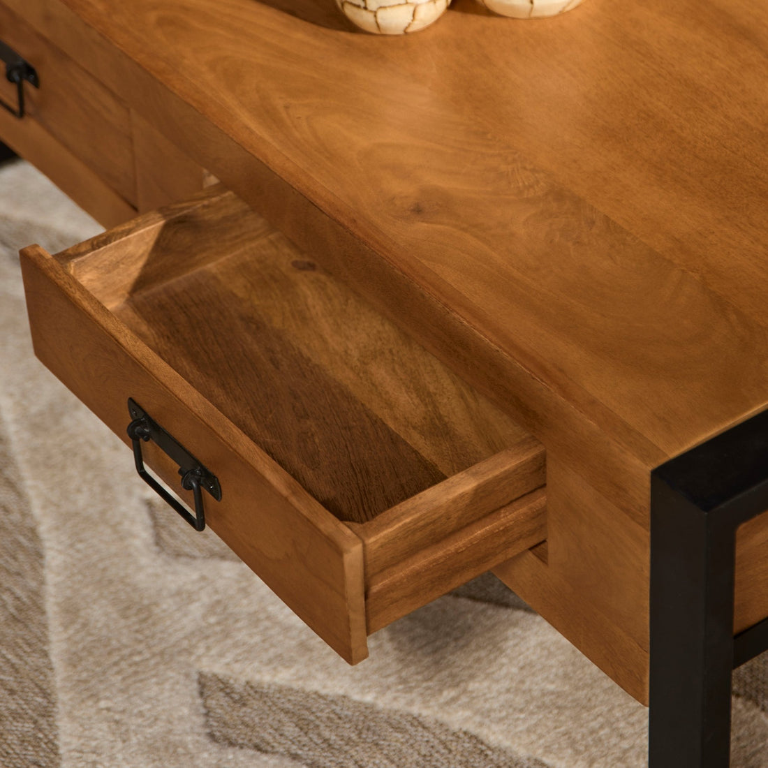 Salontafel Boaz met 2 lades | 120 cm