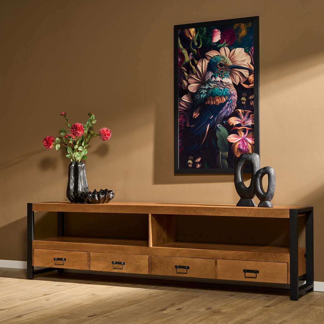 Tv meubel Boaz | 220 cm - Industrieelinhuis.nl